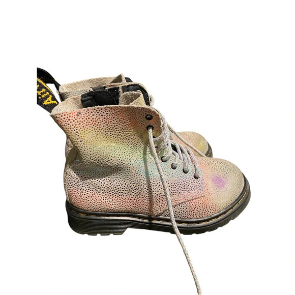 Dr Martens kids suede lace up boot size 10 - Picture 1 of 9